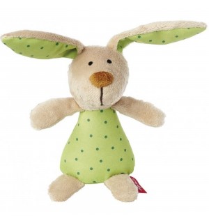 sigikid - Red Stars - Rassel Hase, 13cm