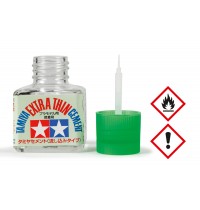 Tamiya - Tamiya Extra Thin Cement/plastikkle.40ml