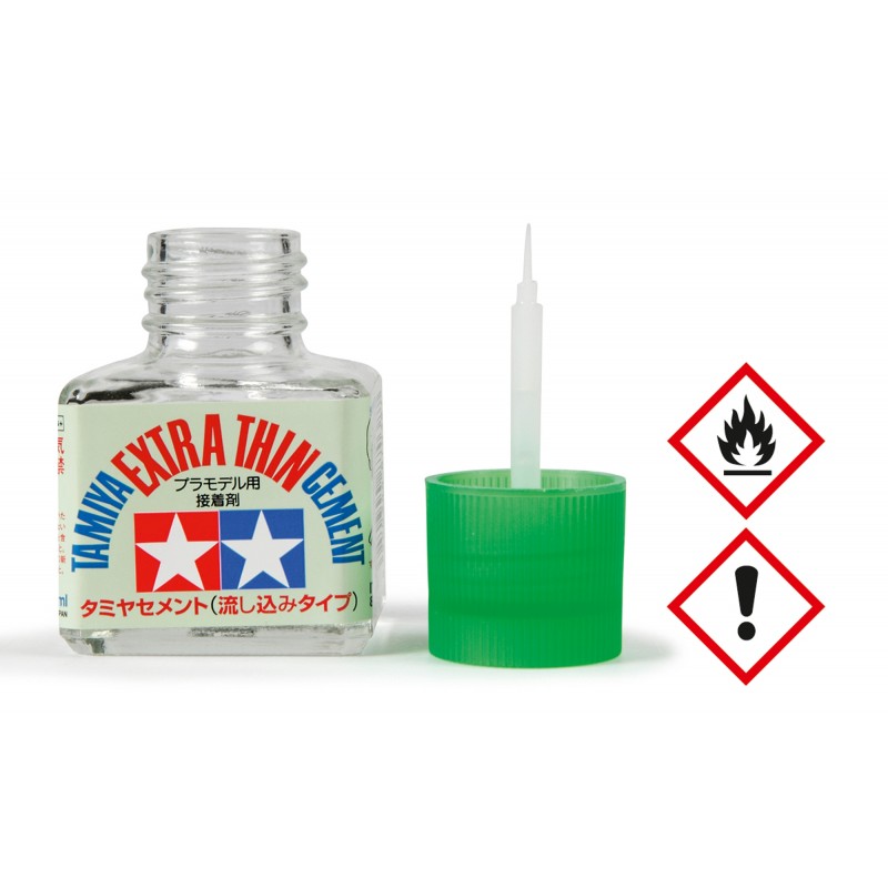 Tamiya - Tamiya Extra Thin Cement/plastikkle.40ml