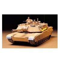 1/35 US Abrams M1A1 120 mm Hersteller: Tamiya + 4 Figuren