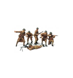 Tamiya - 1:35 Wwii Fig-set Franz. Infanterie