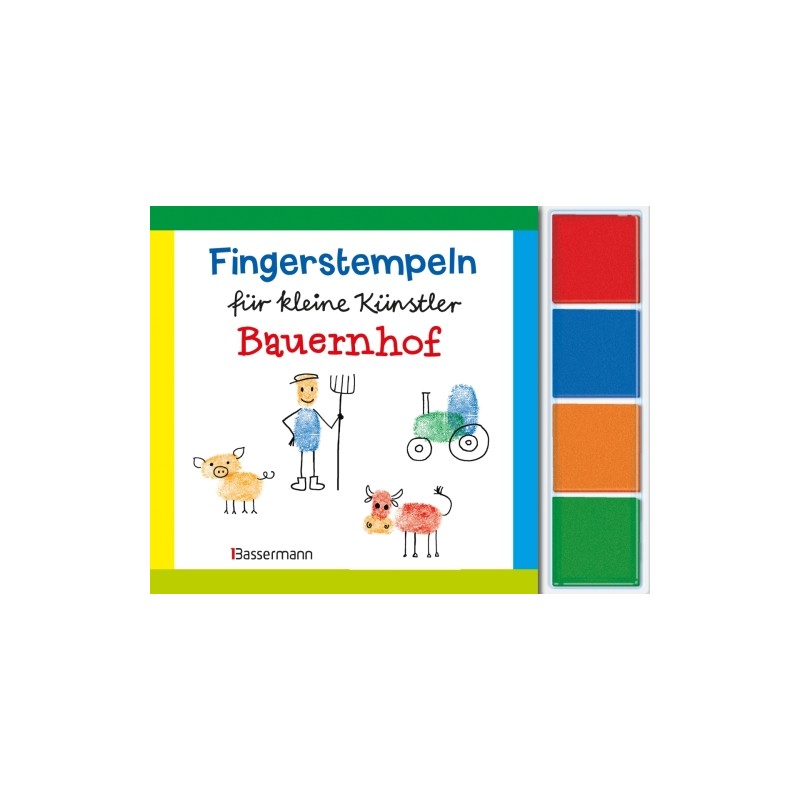 Fingerstempeln Bauernhof-Set 