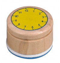 Die Spiegelburg - Bunte Geschenke - Stempel Lern die Uhr
