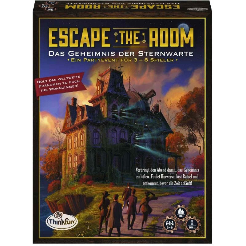 ThinkFun - Escape the Room - Das Geheimnis der Sternwarte