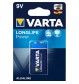 VARTA E 9Volt Block 1B LONGLIFE Power - Blisterverpackung