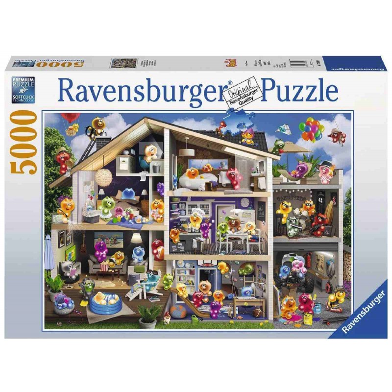 Ravensburger Spiel - Gelini Puppenhaus, 5000 Teile