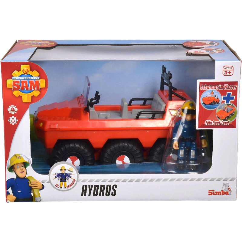 Simba Feuerwehrmann Sam Hydrus Boot mit Figur
