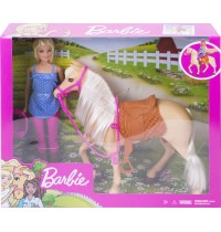 Mattel - Barbie - Pferd und Puppe