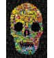 Heye - Standardpuzzle - Doodle Skull 1000 Teile