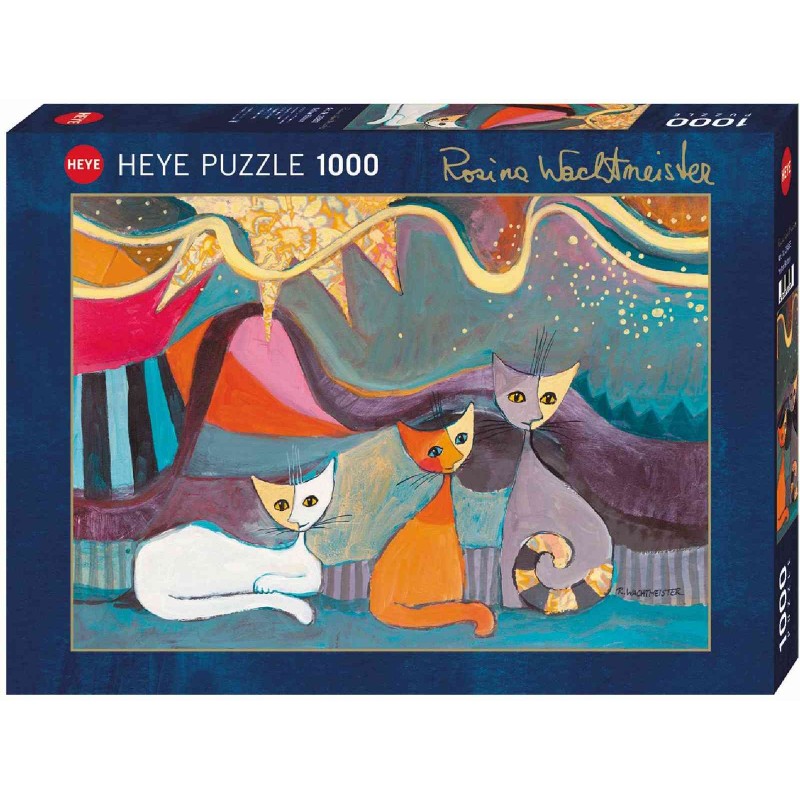 Heye - Standardpuzzle - Yellow Ribbon 1000 Teile