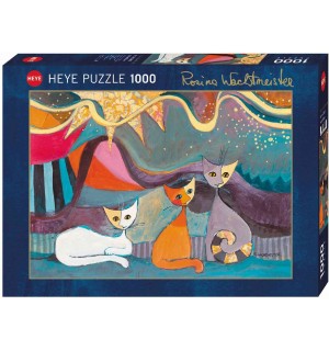 Heye - Standardpuzzle - Yellow Ribbon 1000 Teile