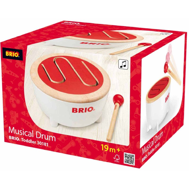 BRIO - Toddler - Musical Instruments - Trommel