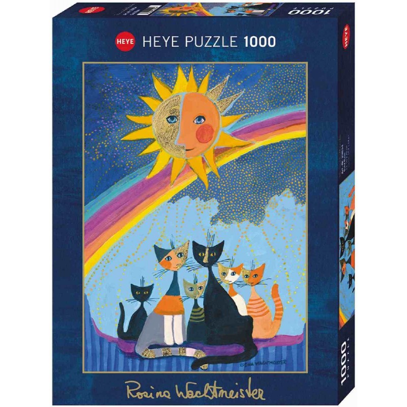 Heye - Standardpuzzle - Gold Rain 1000 Teile