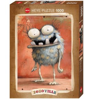 Heye - Standardpuzzle - Zozoville Monsta Hi! 1000 Teile