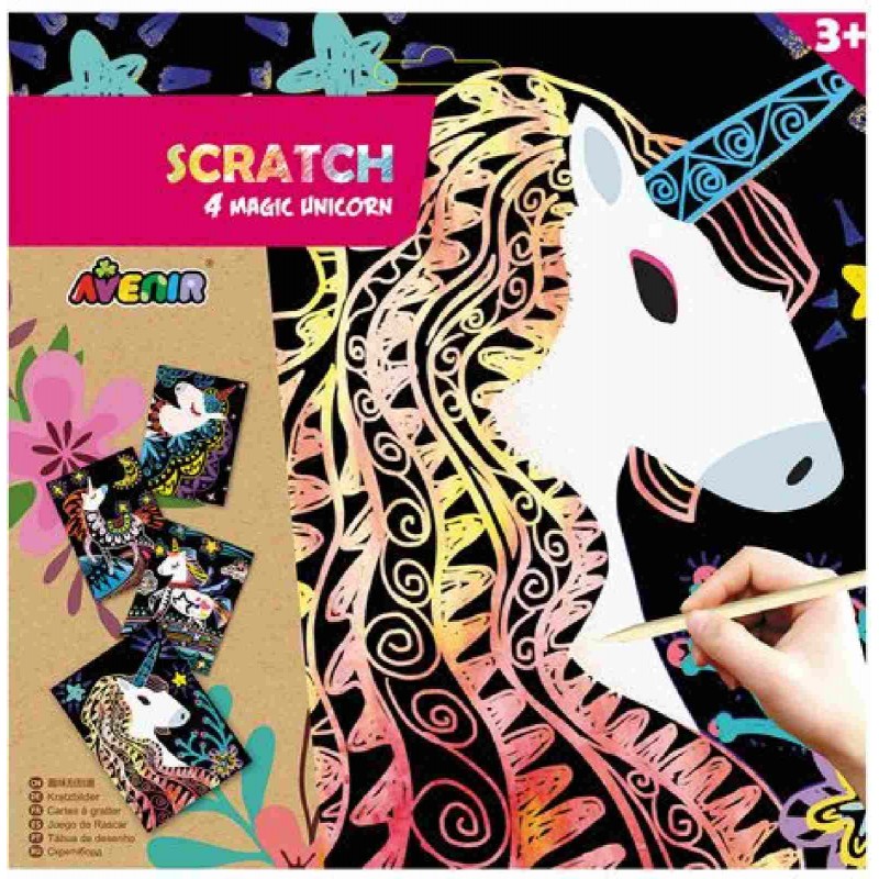 Avenir - Scratch Magic Unicorn