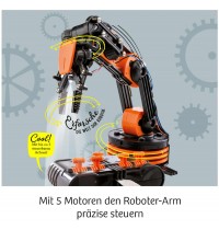 KOSMOS - Roboter-Arm - Modellbausatz für deinen elektrischen Roboterarm