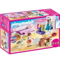 PLAYMOBIL 70208 - Dollhouse - Schlafzimmer mit Nähecke