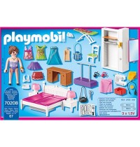 PLAYMOBIL 70208 - Dollhouse - Schlafzimmer mit Nähecke