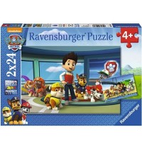 Ravensburger Puzzle - Paw Patrol, Hilfsbereite Spürnasen, 24 Teile
