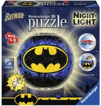 Ravensburger Puzzle - 3D Puzzle - Nachtlicht - Batman, 72 Teile