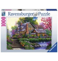 Ravensburger Puzzle - Romantisches Cottage, 1000 Teile