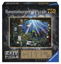 Ravensburger Puzzle - EXIT Im U-Boot, 759 Teile