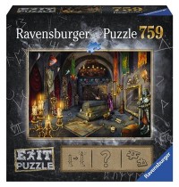 Ravensburger Puzzle - EXIT Im Vampirschloss, 759 Teile