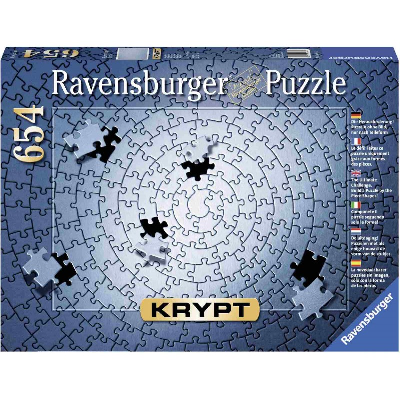 Ravensburger Puzzle - Krypt silber - 654 Teile