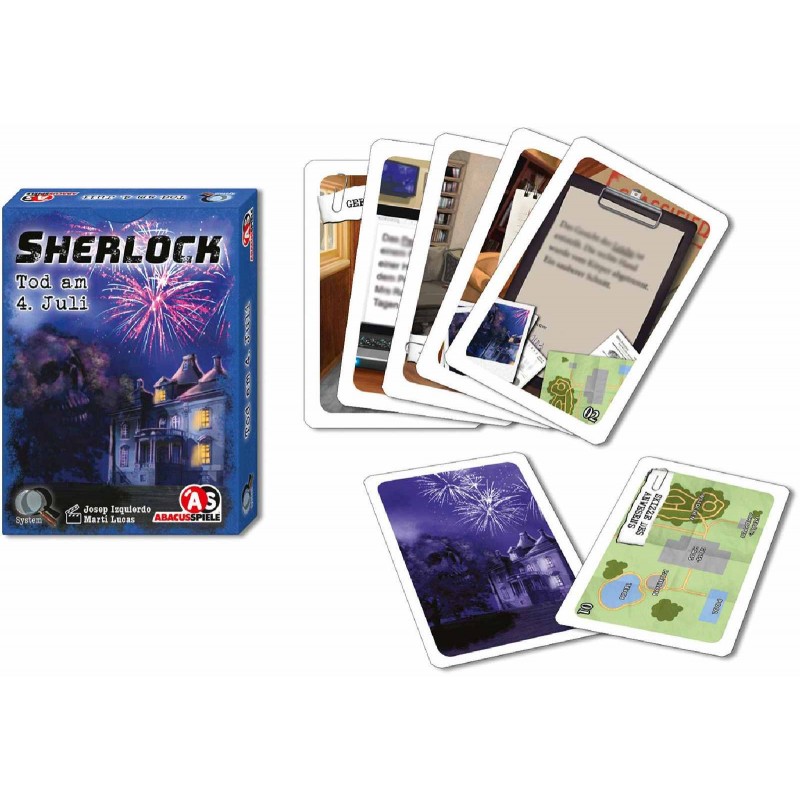 ABACUSSPIELE - Sherlock - Tod am 4. Juli