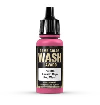 Wash-Color, Red Wash, 17 ml