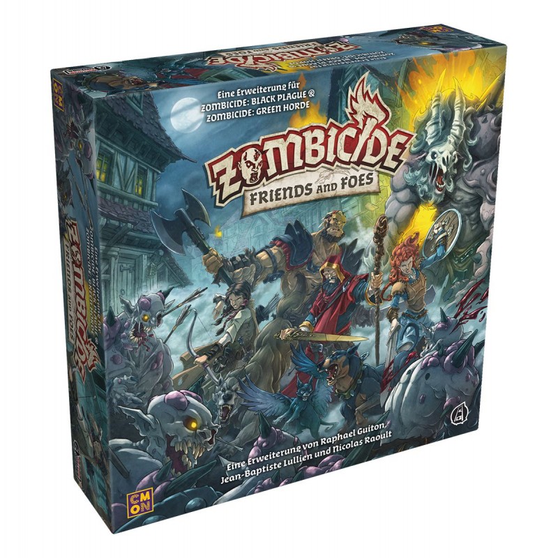 Zombicide: Green Horde Erw.Fr Erweiterung: Friends and Foes