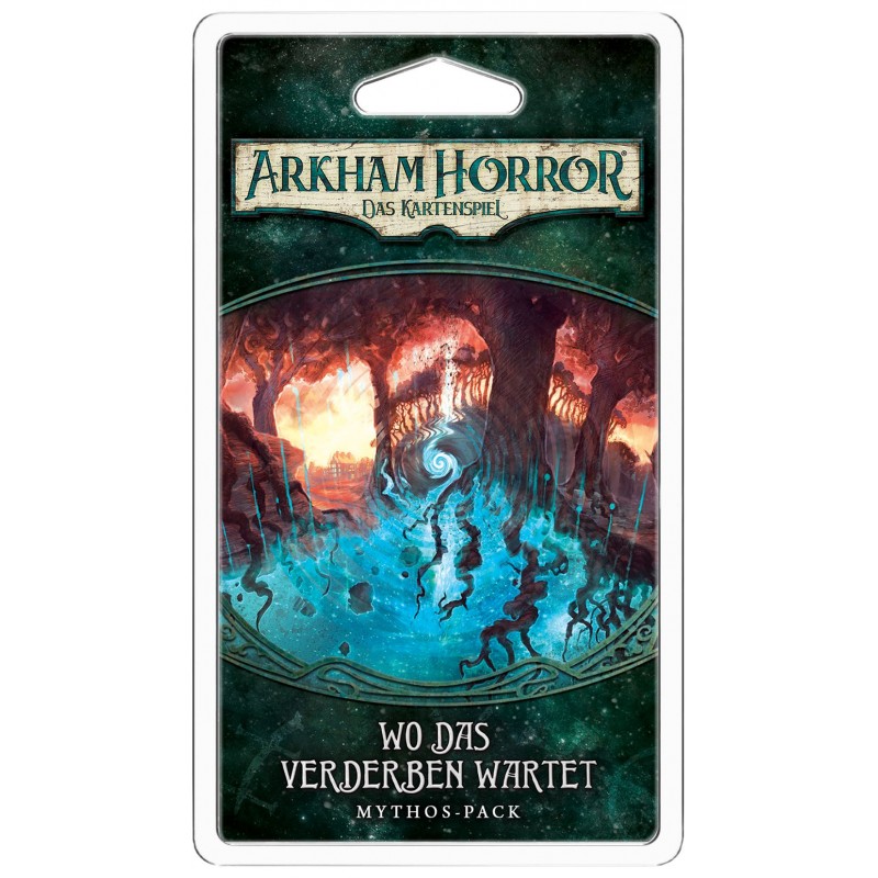 KaS Arkham: Verderben wartet Arkham Horror : Das Kartenspiel - Wo das Verderben wartet (Erw.)