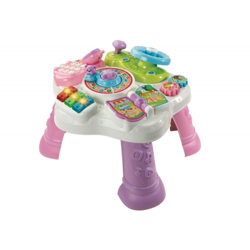 Abenteuer Spieltisch pink 