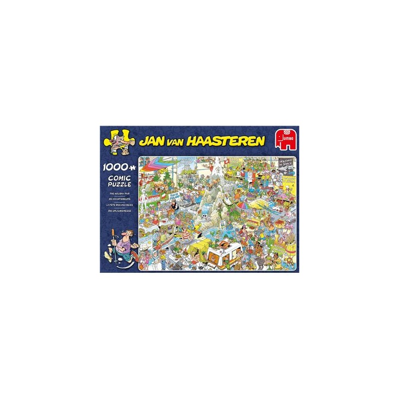 Jumbo Spiele - Jan van Haasteren - Die Urlaubsmesse - 1000 Teile