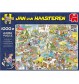 Jumbo Spiele - Jan van Haasteren - Die Urlaubsmesse - 1000 Teile