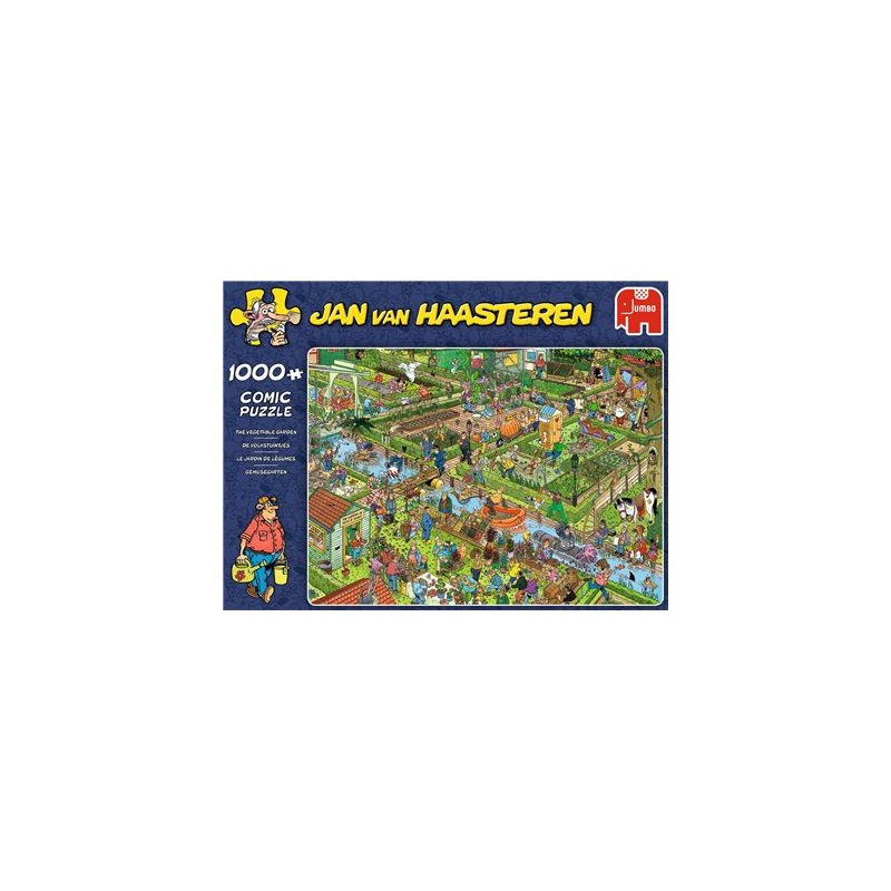 Jumbo Spiele - Jan van Haasteren - Der Gemüsegarten - 1000 Teile