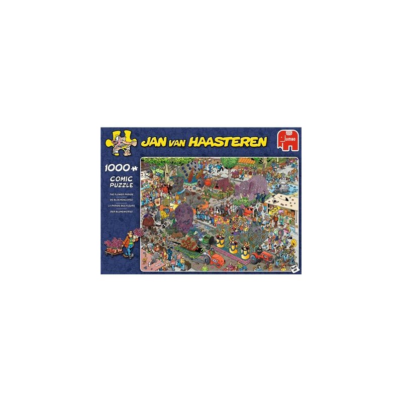 Jumbo Spiele - Jan van Haasteren - Die Blumen Parade - 1000 Teile