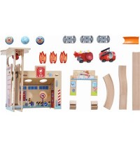 HABA® - Kullerbü - Spielbahn Feuerwehrwache