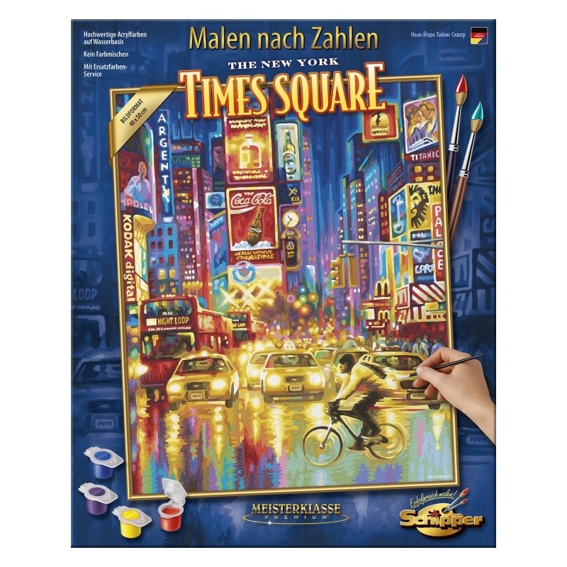 Schipper Malen nach Zahlen - New York Times Square 40x50 cm