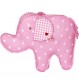 Die Spiegelburg - Baby Glück - Kissen Elefant, rosa