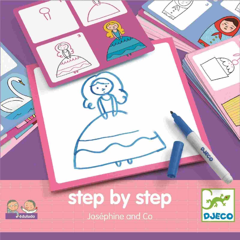 Djeco - Eduludo: Step by step - Joséphine and Co