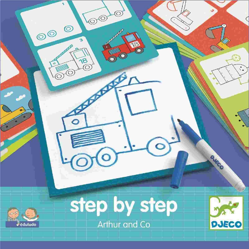 Djeco - Eduludo: Step by step - Arthur and Co