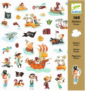 Djeco - Sticker: Pirates