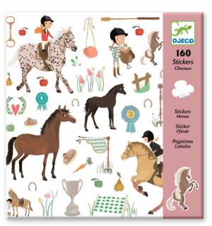 Djeco - Sticker: Horses