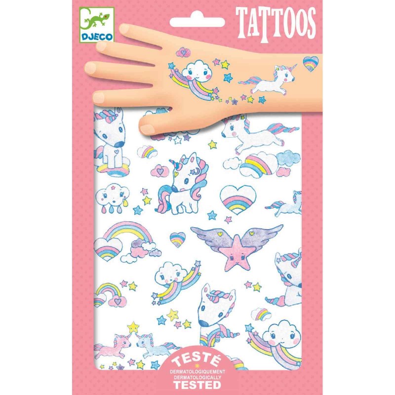 Djeco - Tattoos - Unicorns