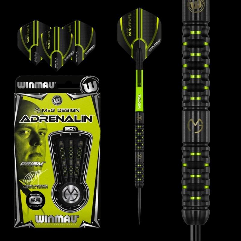 Steeldart Winmau MvG Adrelani Steeldart Winmau MvG Adrelanin 1441-22g