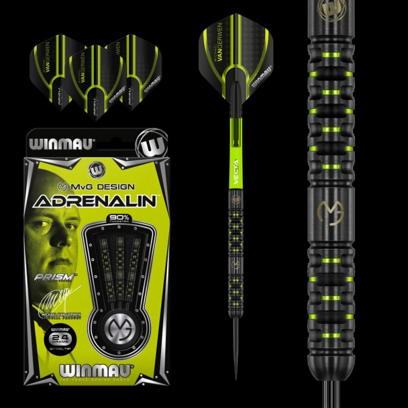 Steeldart Winmau MvG Adrelani Steeldart Winmau MvG Adrelanin 1441-24g