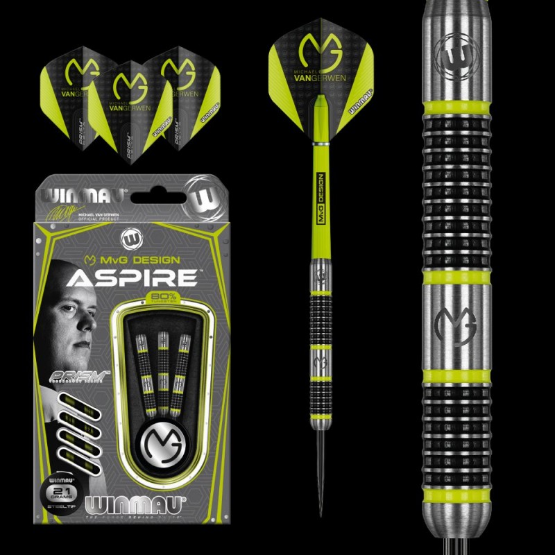 Steeldart Winmau MvG Aspire Steeldart Winmau MvG Aspire  1444-21g