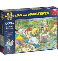 Jumbo Spiele - Jan van Haasteren - Camping im Wald - 1000 Teile