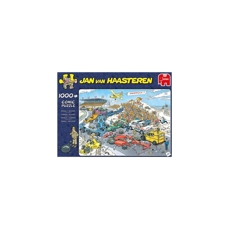 Jumbo Spiele - Jan van Haasteren - Formel 1, Der Start - 1000 Teile